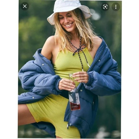 Free People Midnight Moon Bomber - Picture 3 of 7